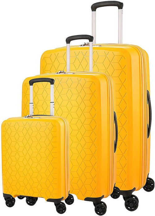 סט 3 מזוודות קשיחות מבית היוקרה VERAGE דגם DIAMOND המפואר