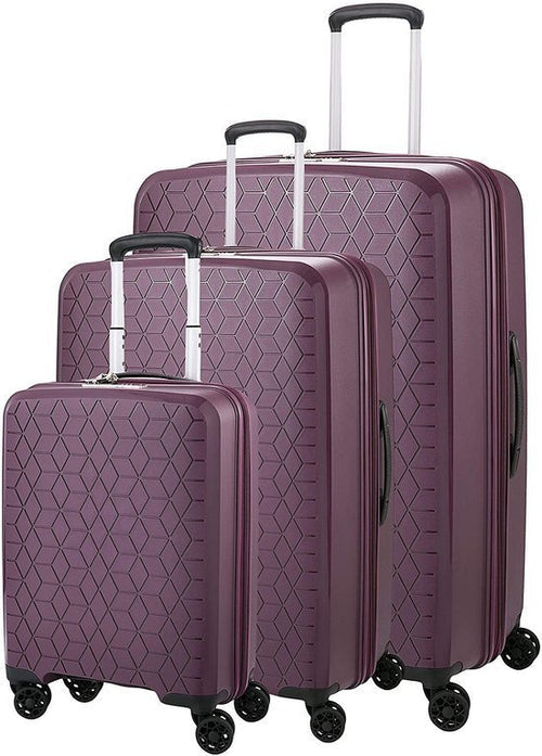 סט 3 מזוודות קשיחות מבית היוקרה VERAGE דגם DIAMOND המפואר