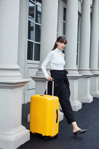 סט 3 מזוודות קשיחות מבית היוקרה VERAGE דגם DIAMOND המפואר