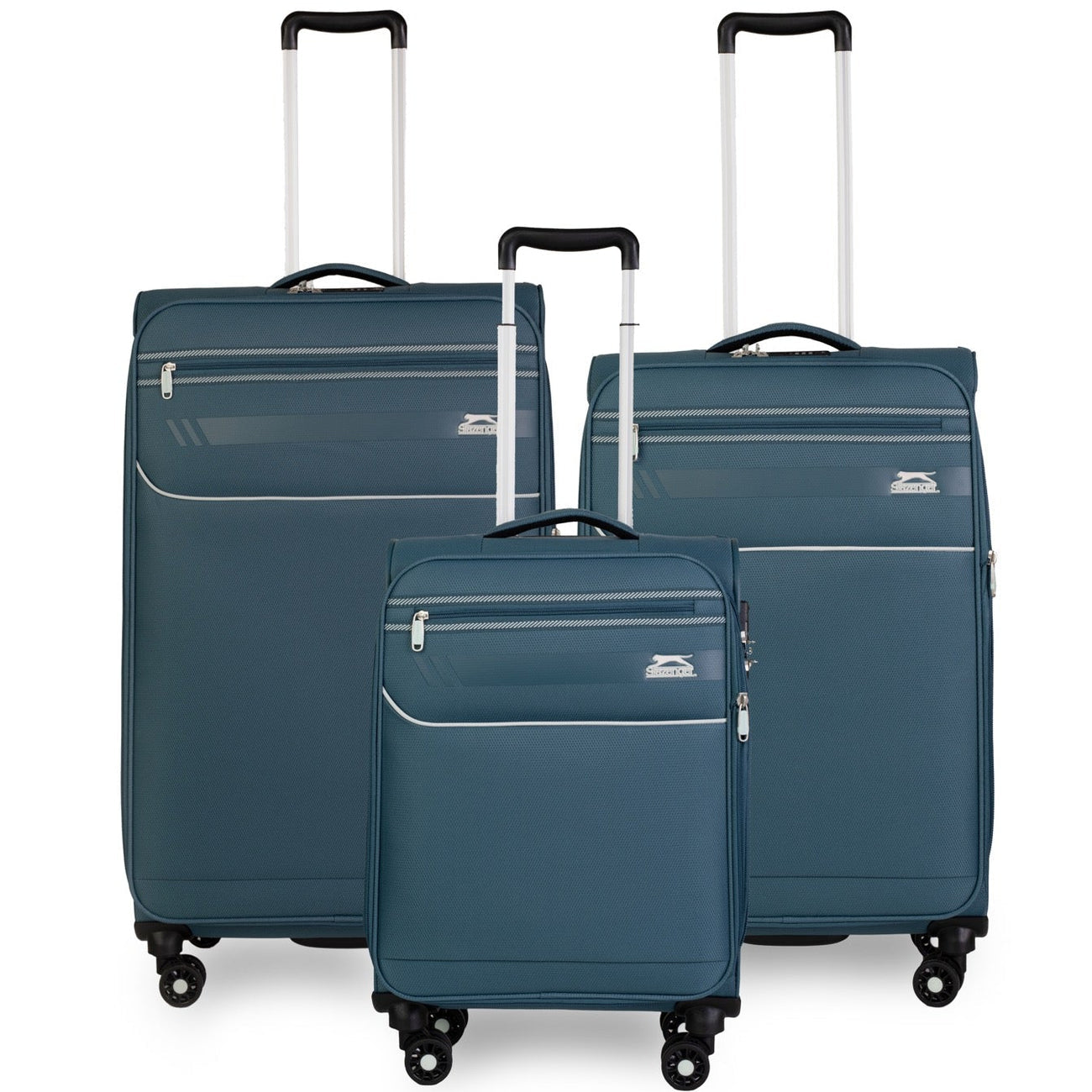 סט 3 מזוודות בד אולטרה־קלות מתרחבות B-Lite II מבית SLAZENGER