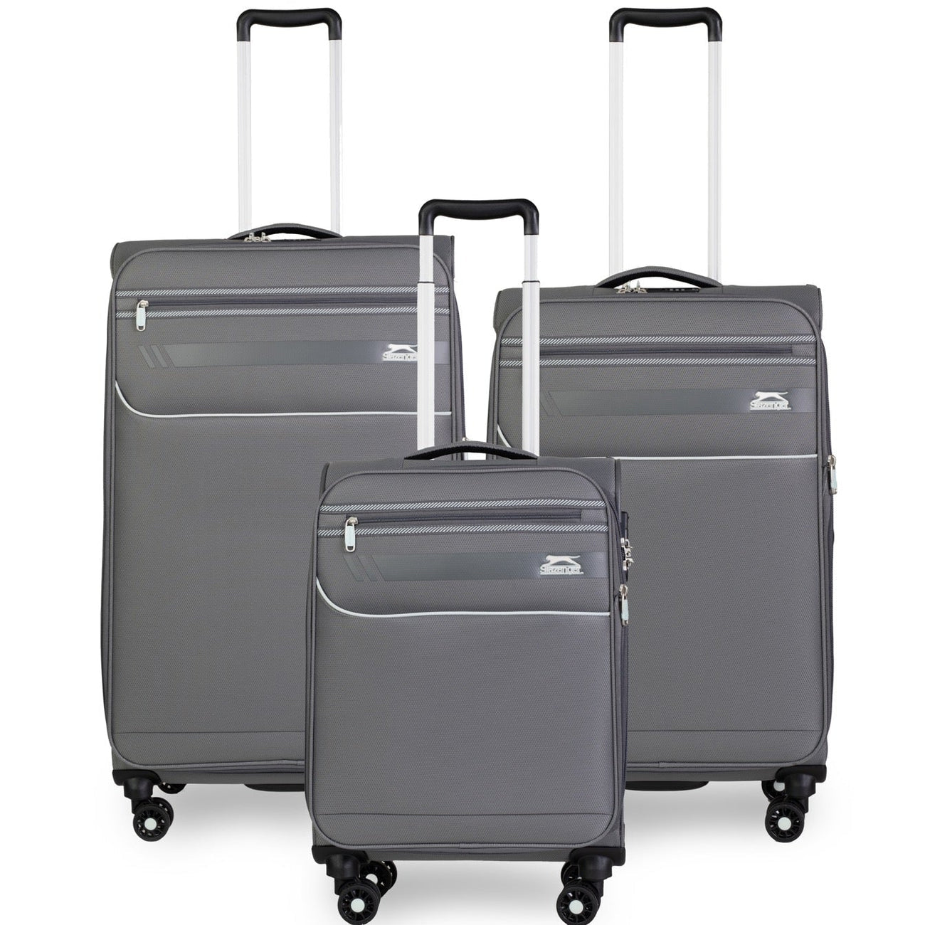 סט 3 מזוודות בד אולטרה־קלות מתרחבות B-Lite II מבית SLAZENGER