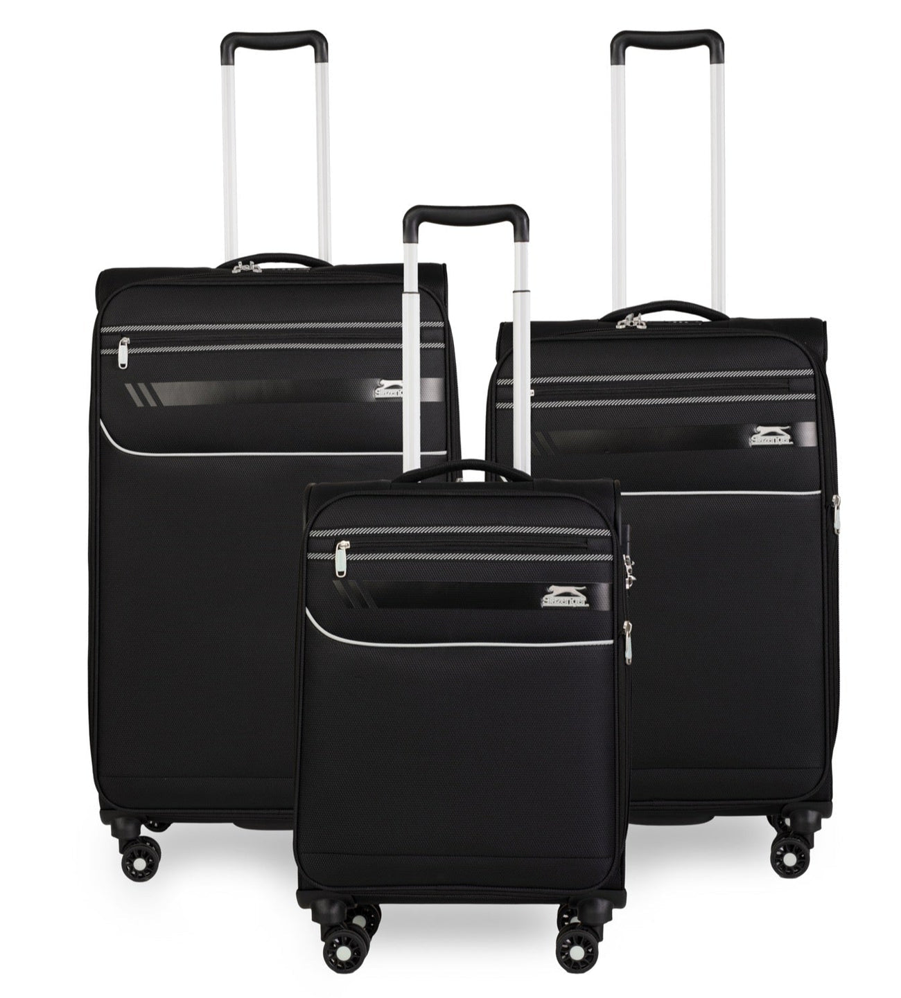 סט 3 מזוודות בד אולטרה־קלות מתרחבות B-Lite II מבית SLAZENGER
