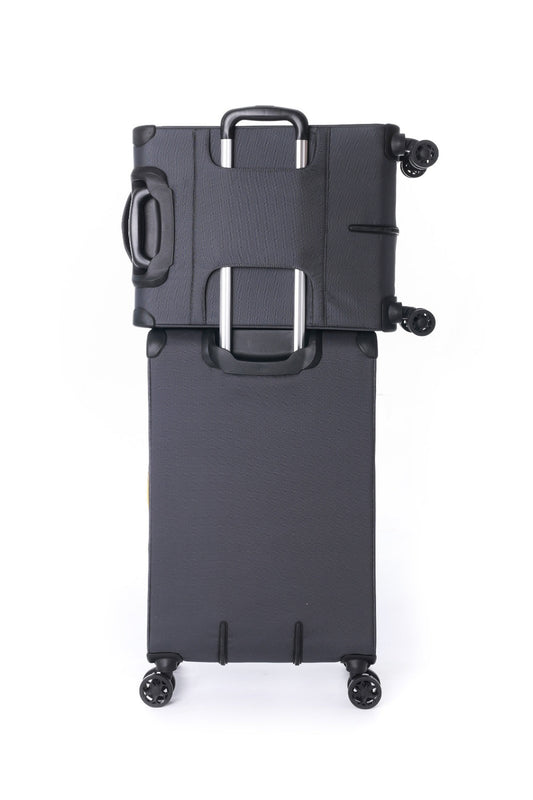 סט מזוודות בד פרמיום בגודל ענק 19"+25"+31" , של המותג SLAZENGER דגם NEW YORK II XL