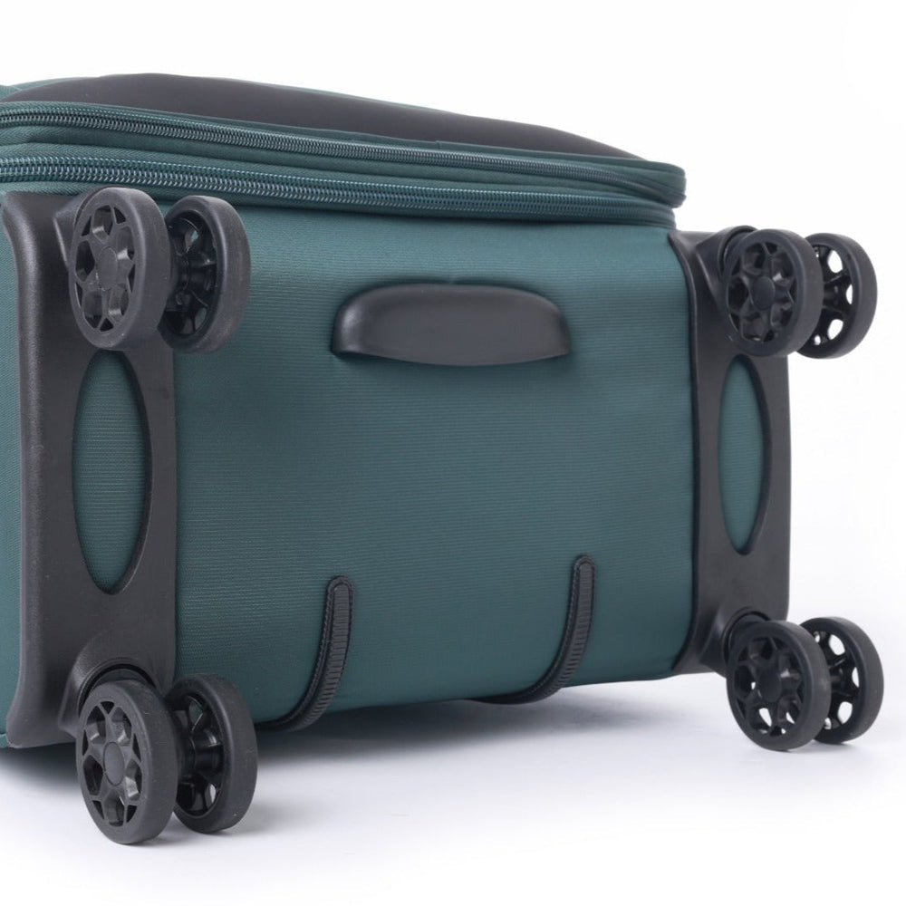 סט מזוודות בד פרמיום בגודל ענק 19"+25"+31" , של המותג SLAZENGER דגם NEW YORK II XL