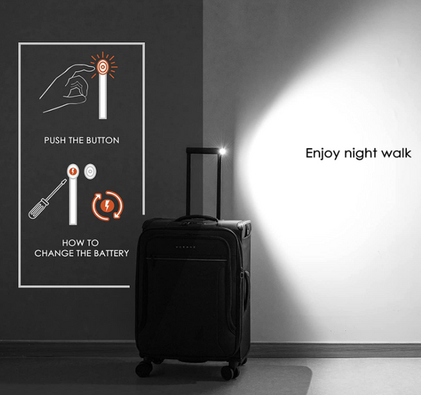 סט 3 מזוודות בד קלות במיוחד דגם TOLEDO 3 PREMIUM מבית היוקרה VERAGE אנגליה