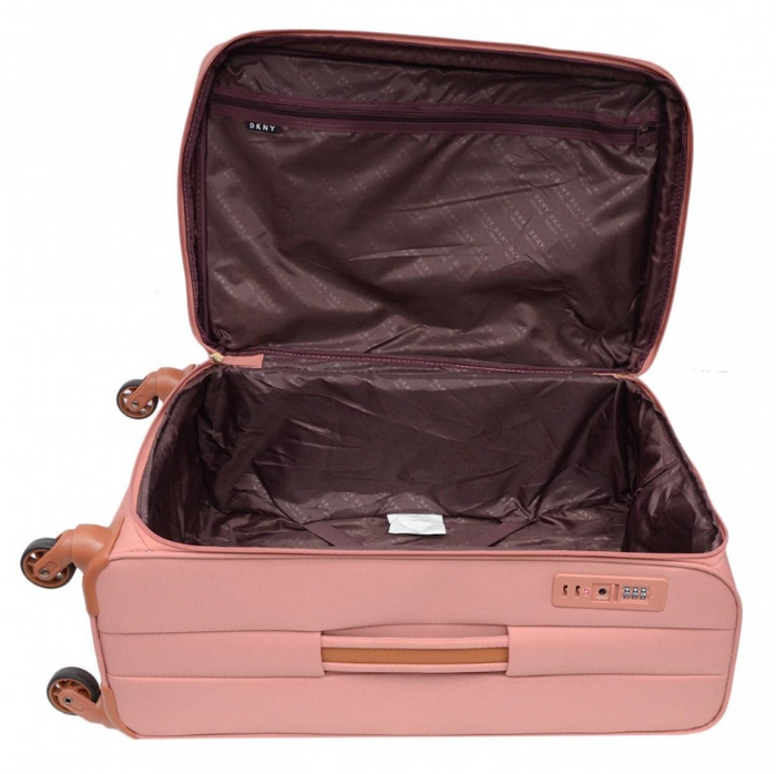 סט 3 מזוודת בד קלות ואופנתיות מבית DONNA KARAN DKNY דגם AUTOGRAPH