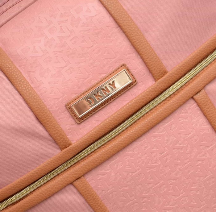 סט 3 מזוודת בד קלות ואופנתיות מבית DONNA KARAN DKNY דגם AUTOGRAPH