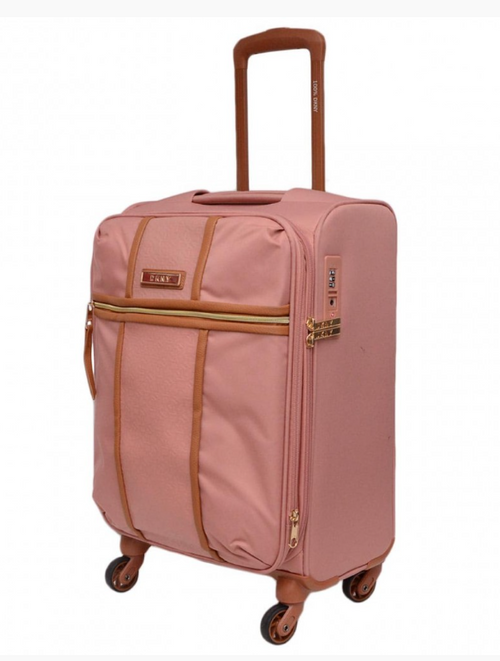 סט 3 מזוודת בד קלות ואופנתיות מבית DONNA KARAN DKNY דגם AUTOGRAPH