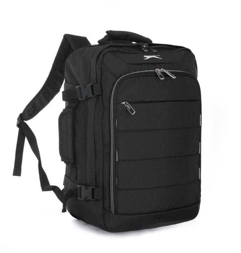 סט מזוודות בד גדולה "28, טרולי "14.5 ותיק עליה למטוס סופר לייט מבית SLAZENGER דגם C-LITE