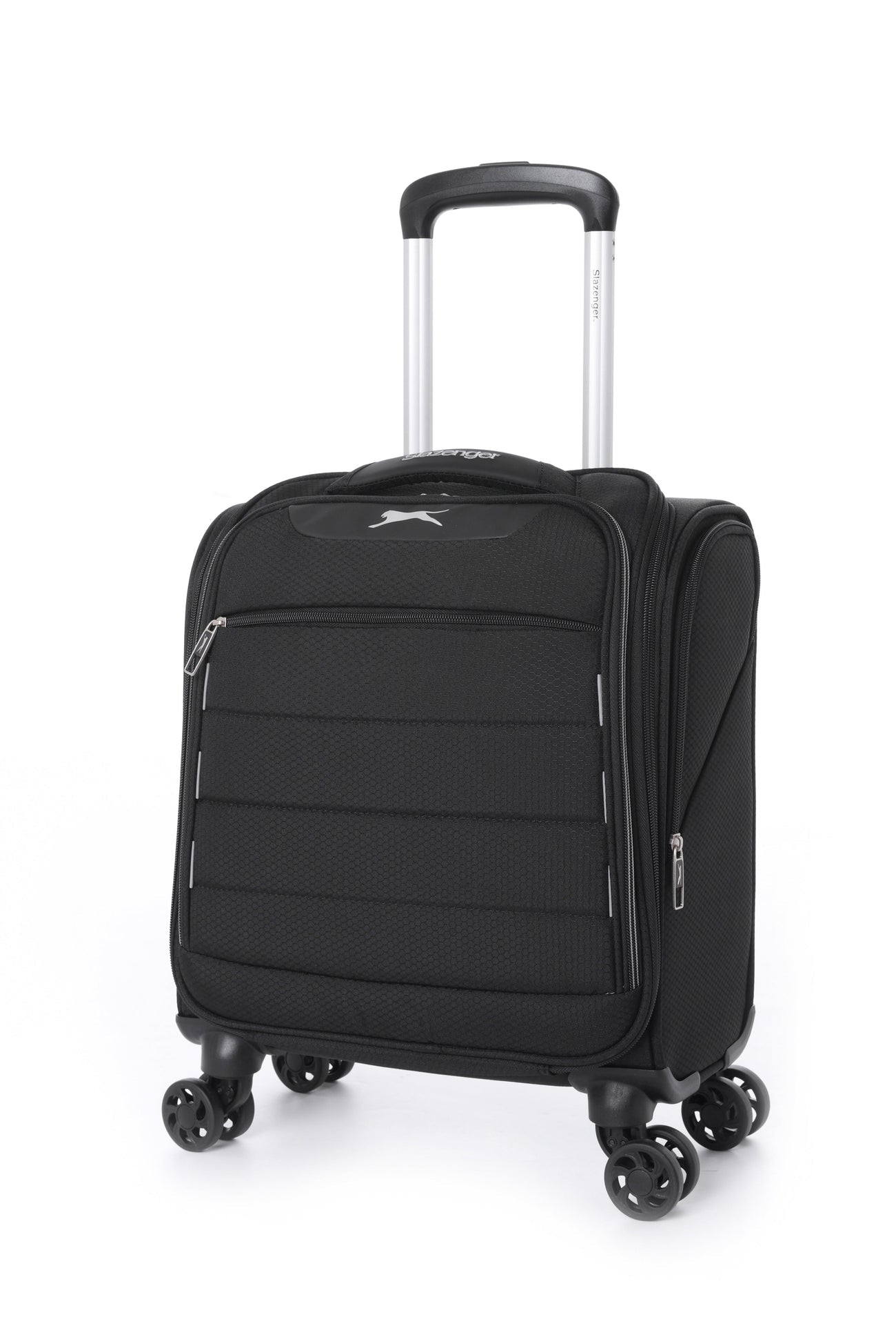 סט מזוודות בד גדולה "28, טרולי "14.5 ותיק עליה למטוס סופר לייט מבית SLAZENGER דגם C-LITE