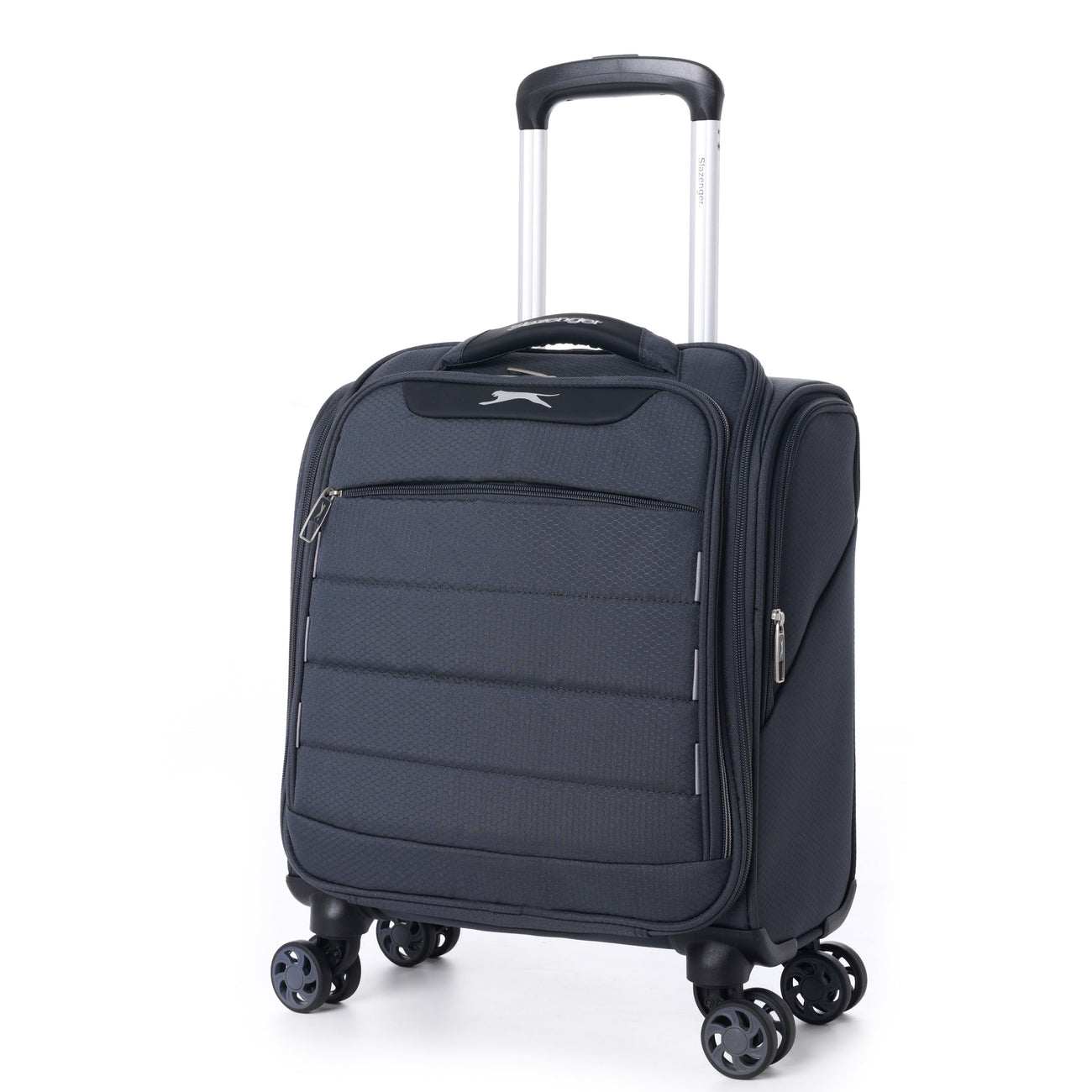 סט מזוודות בד גדולה "28, טרולי "14.5 ותיק עליה למטוס סופר לייט מבית SLAZENGER דגם C-LITE