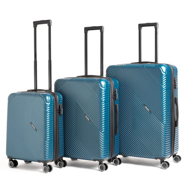 סט 3 מזוודות קשיחות מבית SLAZENGER דגם SILVERSTONE