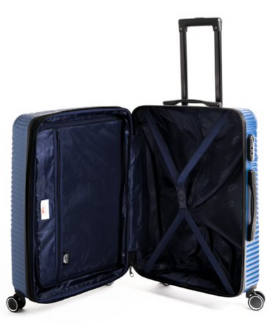 סט 3 מזוודות קשיחות מבית SLAZENGER דגם SILVERSTONE