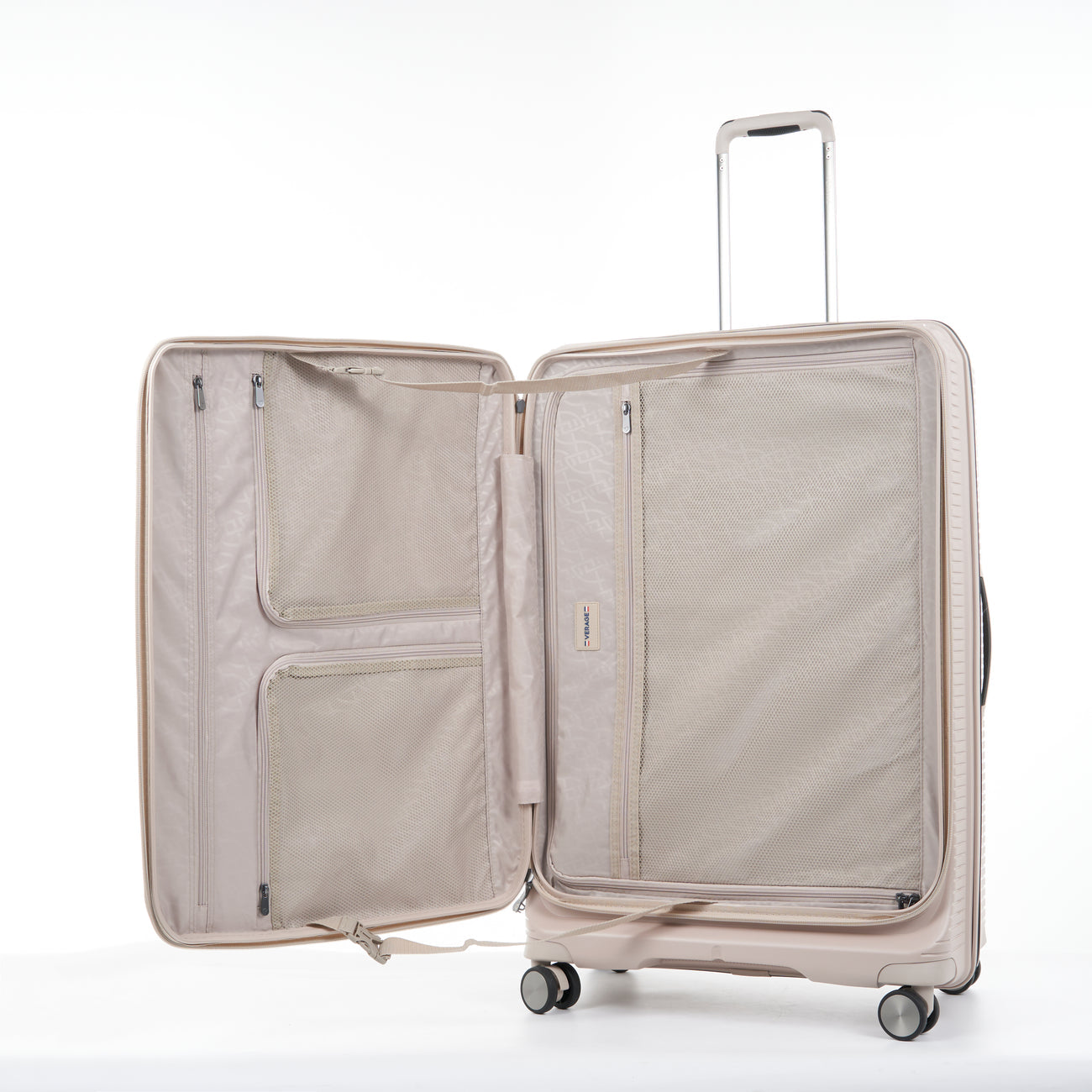 סט שלישיית מזוודות יוקרה קשיחות מהסדרה עטורת הפרסים מבית VERAGE דגם ROME MONTI