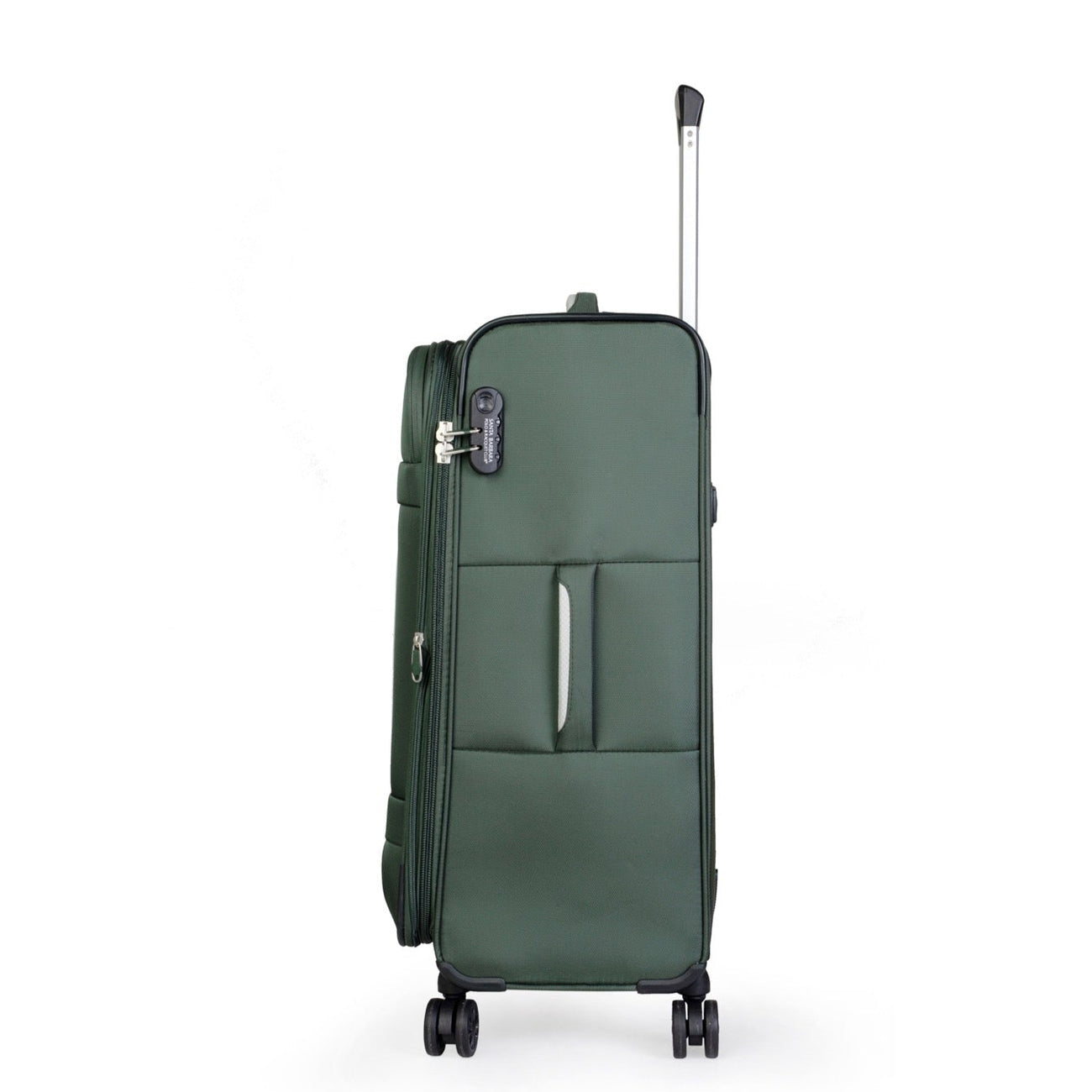 סט 3 מזוודות בד XL מתרחבות בעיצוב מודרני מבית המותג היוקרתי POLO CLUB דגם LOS ANGELES