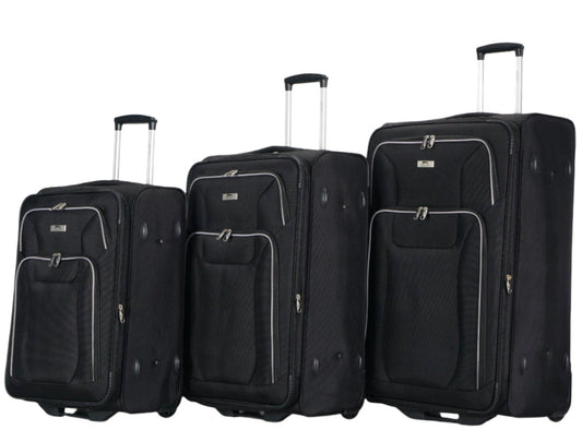 סט 3 מזוודות חזקות שני גלגלים SLAZENGER דגם LINCOLN