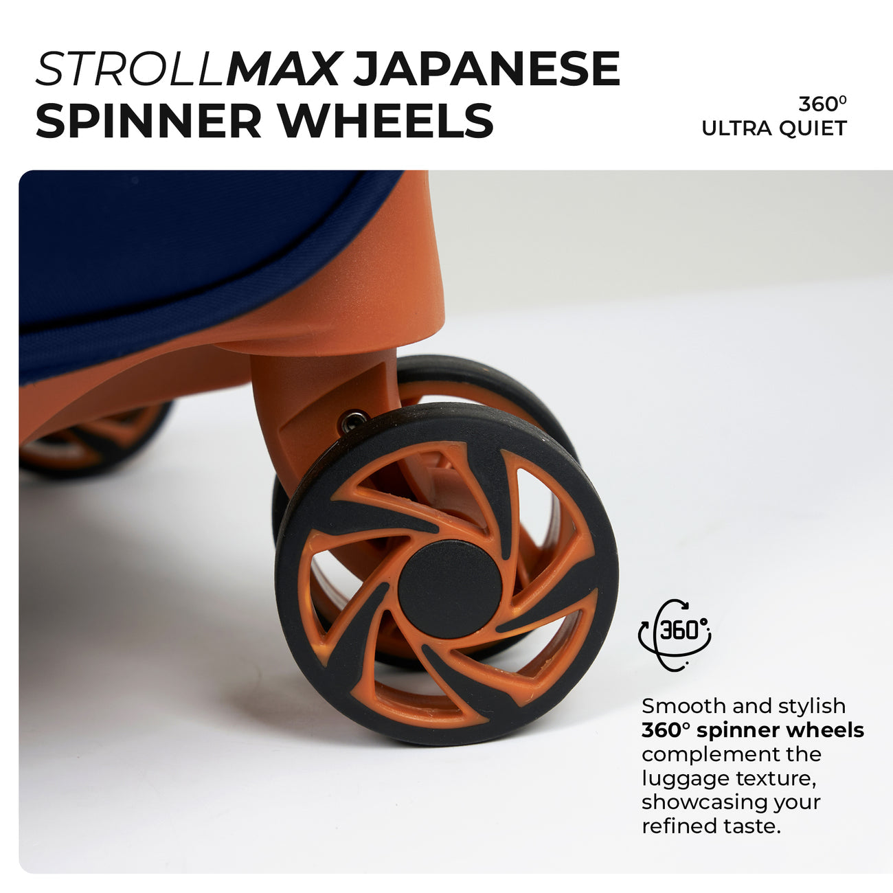 סט 3 מזוודות בד פרמיום קלות משקל דגם SWANSEA מבית VERAGE