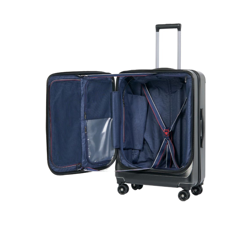 סט 3 מזוודות קשיחות דגם LEADER III של המותג VERAGE מסדרת הפרימיום