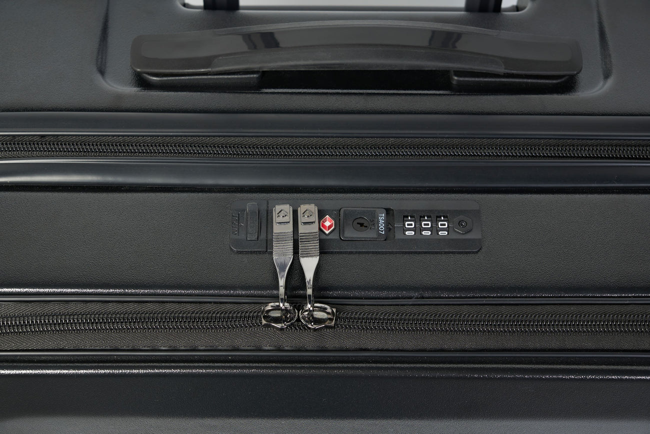 סט 3 מזוודות קשיחות דגם LEADER III של המותג VERAGE מסדרת הפרימיום