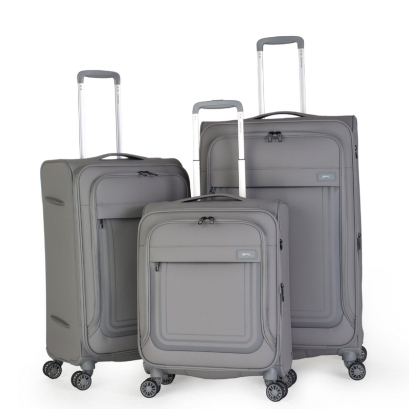 סט מזוודות בד פרימיום דגם 2024 ICON מבית המותג האנגלי SLAZENGER