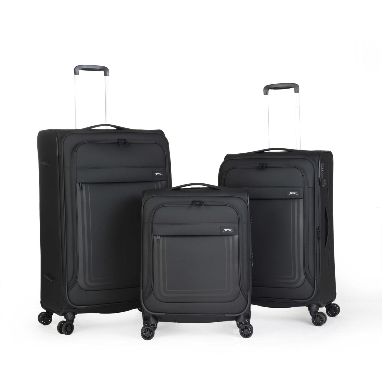 סט מזוודות בד פרימיום דגם 2024 ICON מבית המותג האנגלי SLAZENGER