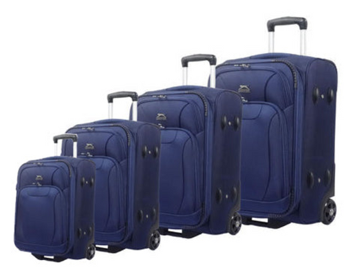 סט 4 מזוודות חזקות שני גלגלים SLAZENGER דגם LINCOLN