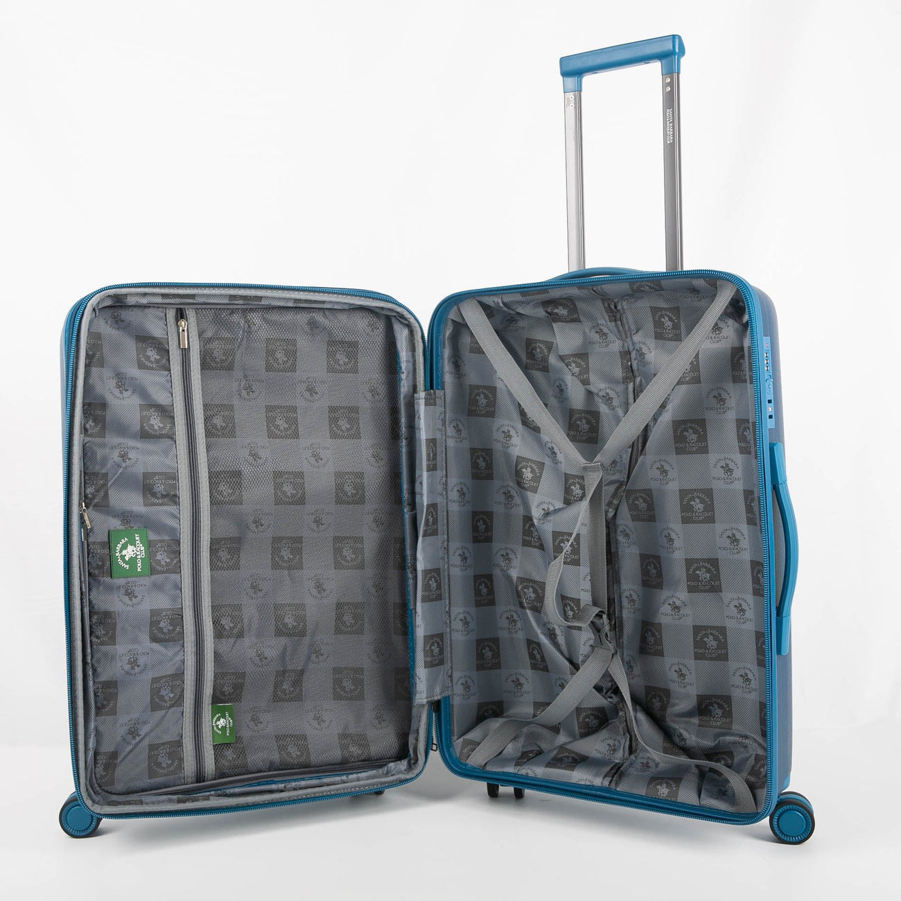 סט 3 מזוודות קשיחות בלתי שבירות PP דגם MILAN מבית המותג היוקרתי POLO CLUB