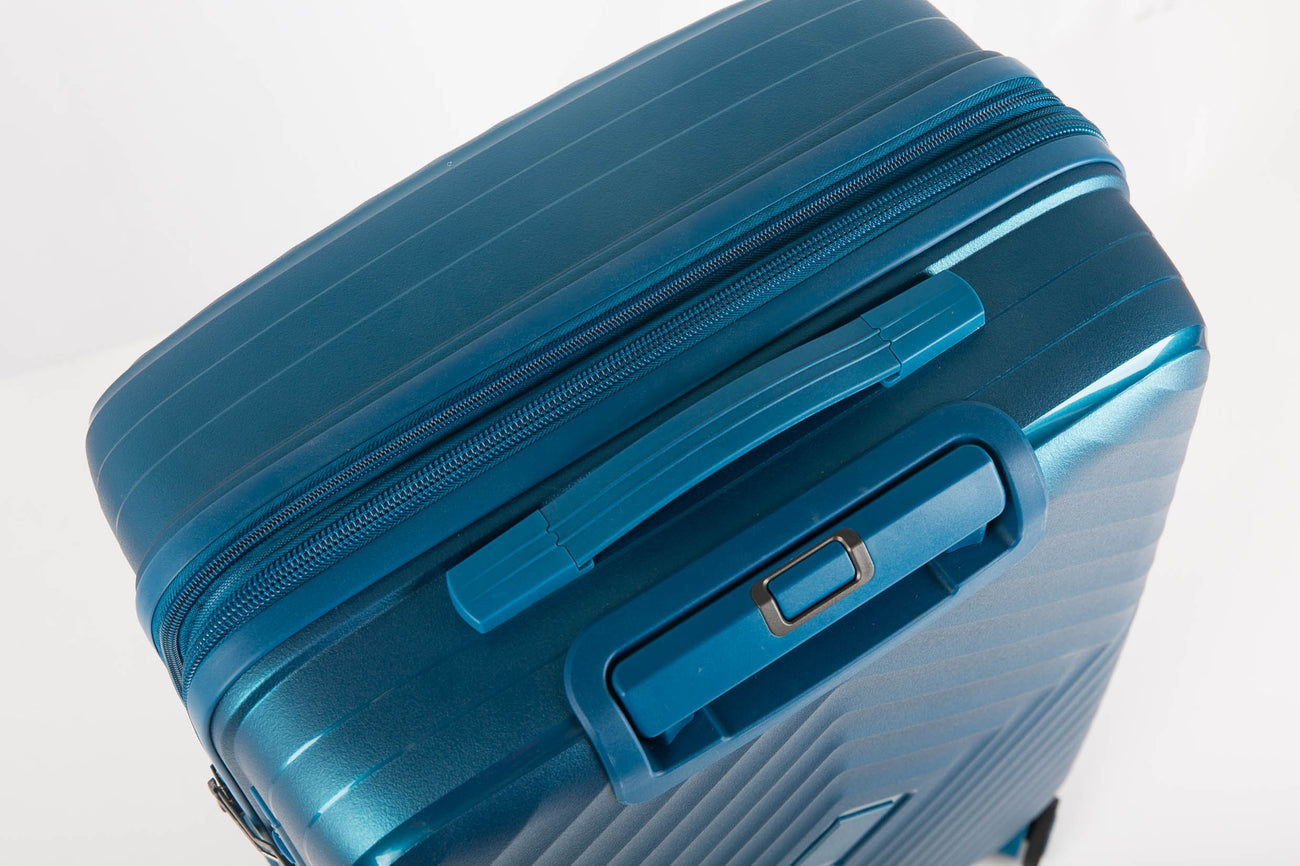 סט 3 מזוודות קשיחות בלתי שבירות PP דגם MILAN מבית המותג היוקרתי POLO CLUB