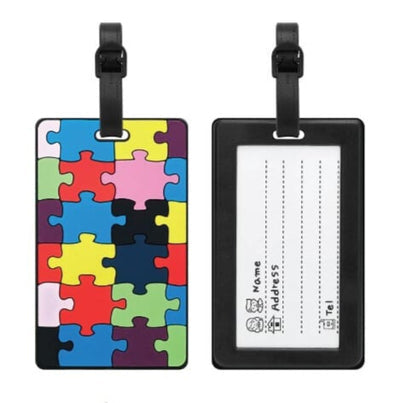 זוג תגי שם למזוודה