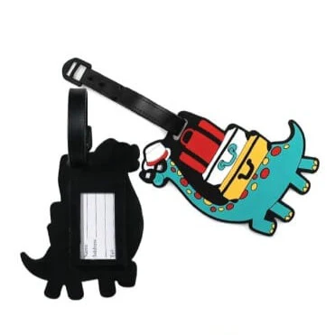 זוג תגי שם למזוודה