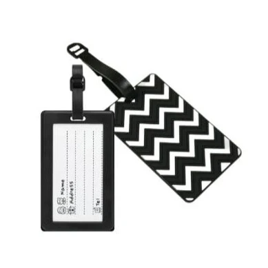 זוג תגי שם למזוודה