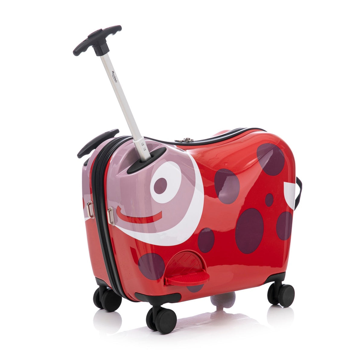 מזוודת טרולי לילדים צבעונית ומעוצבת מבית MARSHMELO דגם WHEELY הלהיט שהילדים עפים עליו