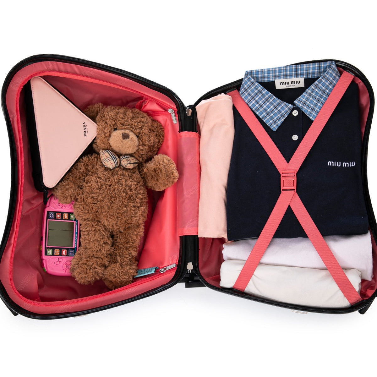 מזוודת טרולי לילדים צבעונית ומעוצבת מבית MARSHMELO דגם WHEELY הלהיט שהילדים עפים עליו