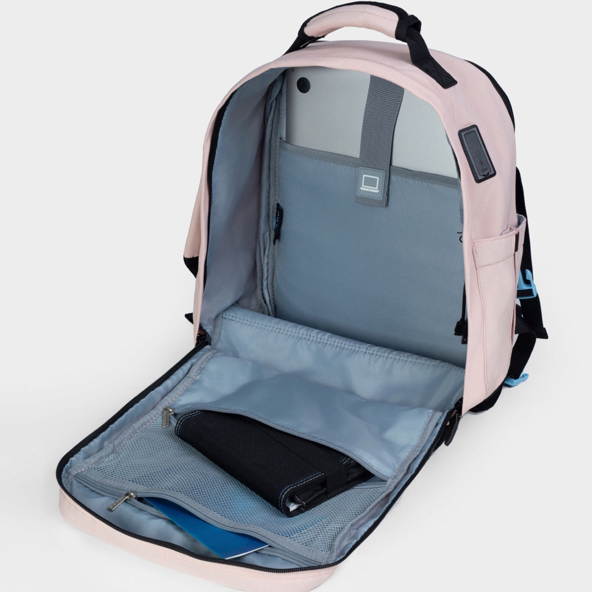 תיק עליה למטוס מתרחב מבית המותג ®CABIN FLY דגם SKYLITE מידה L 45X36X20CM