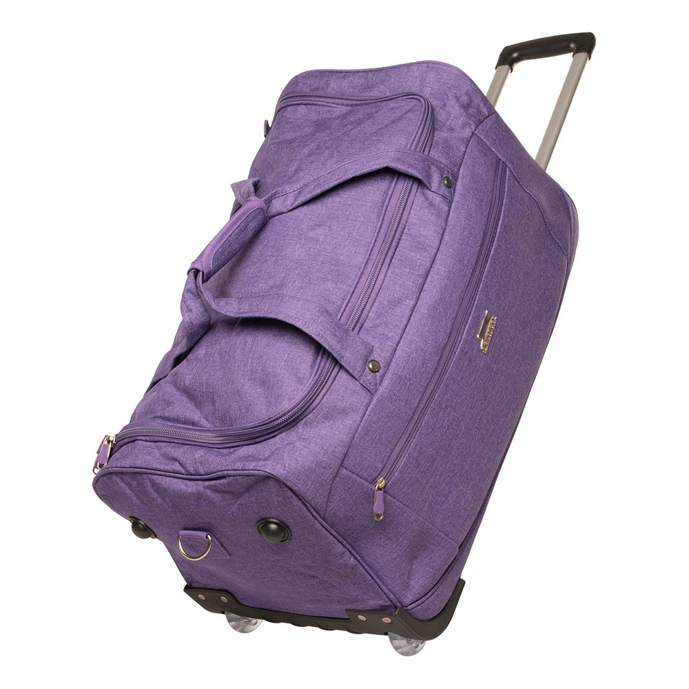 תיק דאפל גדול L 28" על גלגלים מבית המותג האנגלי SLAZENGER