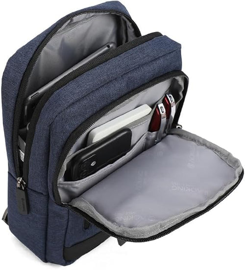 תיק צד פונקציונאלי קטן וקל משקל בסגנון אוכף אלכסון מבית המותג AOKING דגם CASUAL