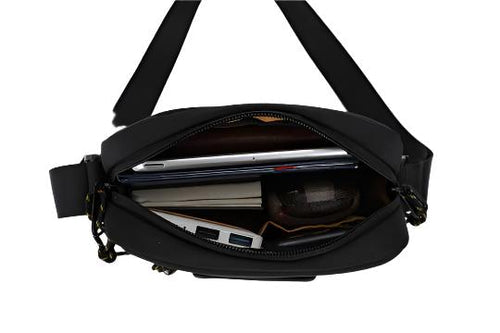 תיק צד שחור איכותי לגבר מבית AOKING דגם XK3056