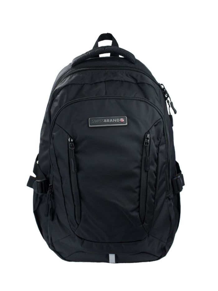 תיק גב עסקי פונקציונלי ללפטופ 15.6" מבית SWISSBRAND דגם DURHAM