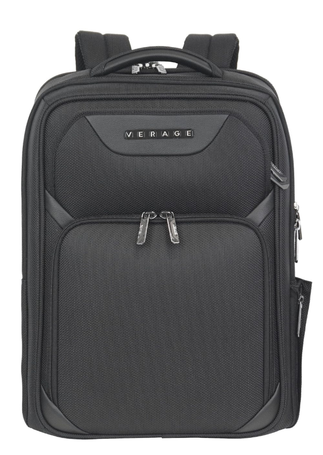 תיק גב יוקרתי עסקי ללפטופ 18" מתאים לנסיעות לחו"ל מבית VERAGE מסדרת CHICAGO סדרת הפרימיום