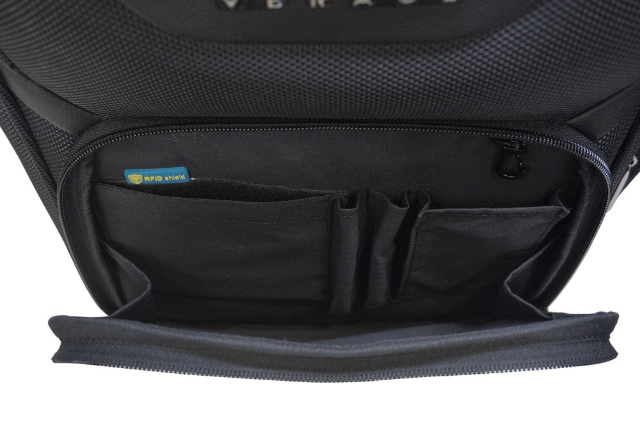 תיק גב יוקרתי עסקי ללפטופ 18" מתאים לנסיעות לחו"ל מבית VERAGE מסדרת CHICAGO סדרת הפרימיום