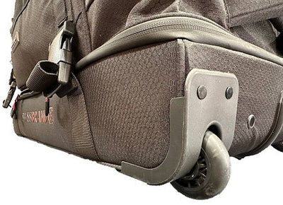 תיק דאפל גדול על גלגלים 28" מאסיבי וחזק במיוחד למוצ'ילרים מבית המותג השוויצרי SWISSBRAND דגם HEXA