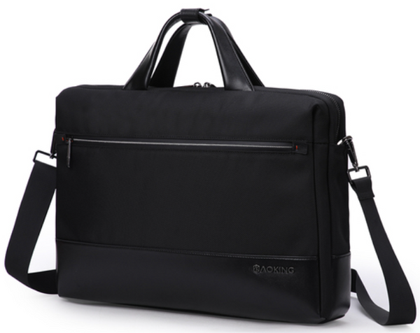 תיק צד עסקי אלגנטי חסין למים למחשב נייד 15.6" מבית AOKING