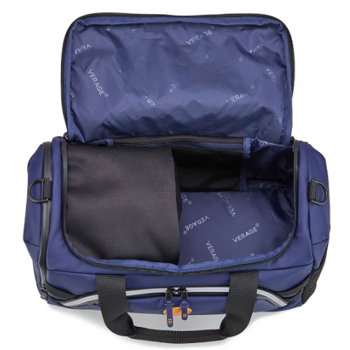 תיק ספורט חדר כושר גדול 18.5" עם תא לנעליים מבית VERAGE דגם CAMBRIDGE