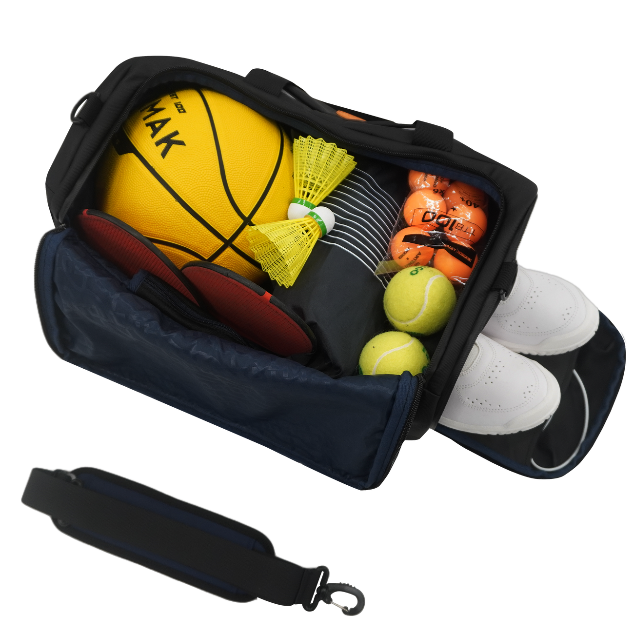 תיק ספורט חדר כושר גדול 18.5" עם תא לנעליים מבית VERAGE דגם CAMBRIDGE