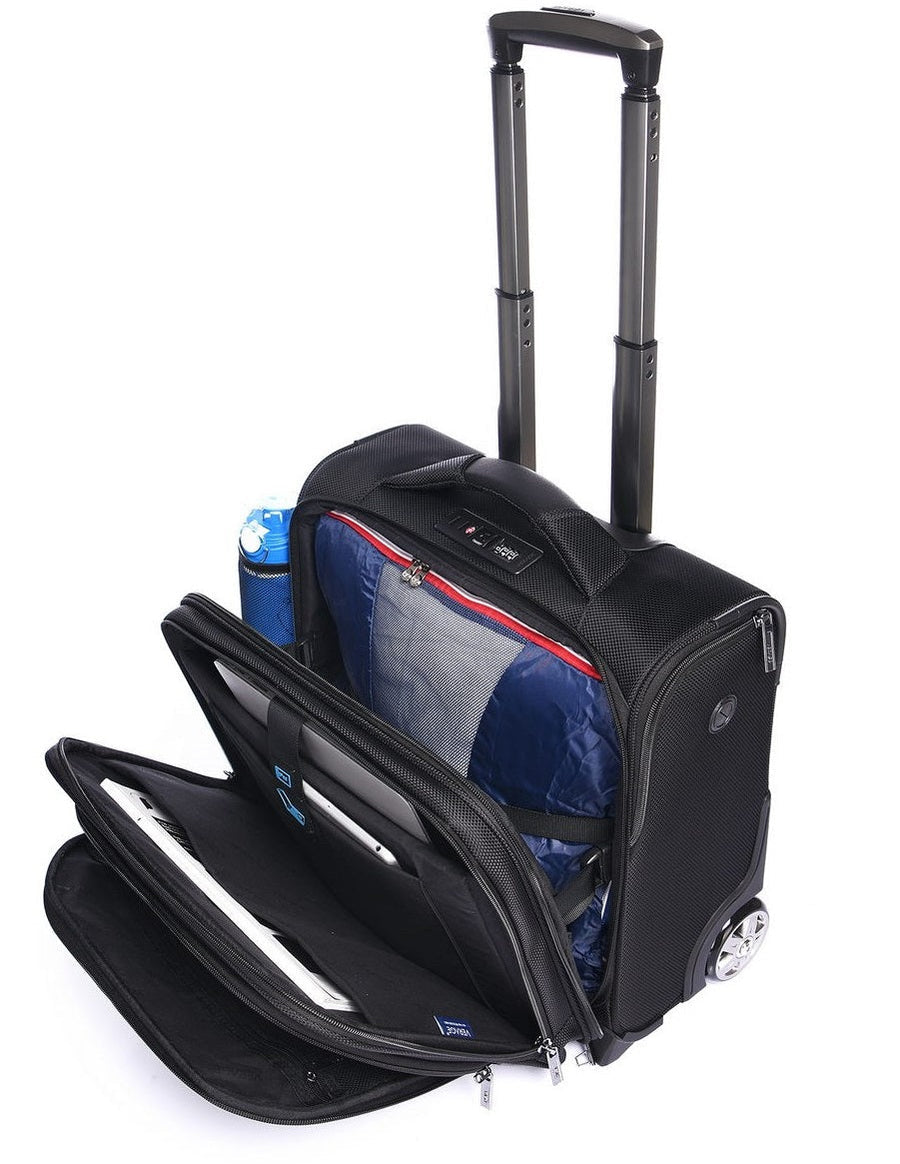 טרולי מנהלים מידה XL יוקרתי 18.5" עליה למטוס למחשב נייד מבית VERAGE דגם CHICAGO