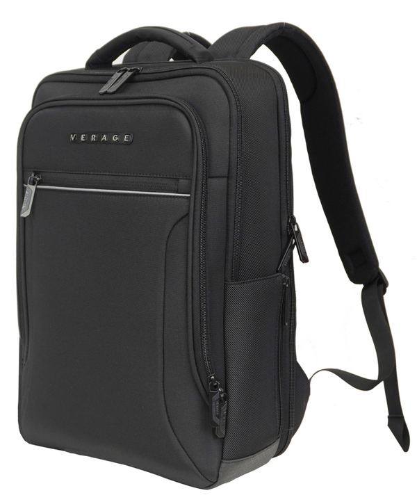 תיק גב יוקרתי עסקי ללפטופ 15.6" מתאים לנסיעות לחו"ל מבית VERAGE מסדרת TOLEDO