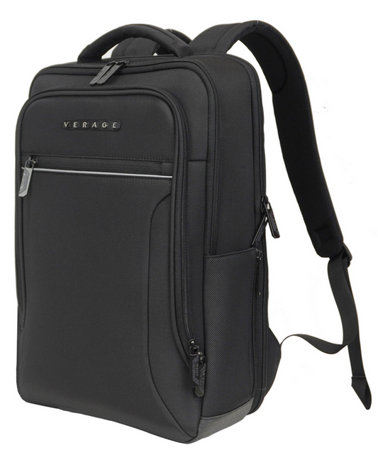 תיק גב יוקרתי עסקי ללפטופ 15.6" מתאים לנסיעות לחו"ל מבית VERAGE מסדרת TOLEDO