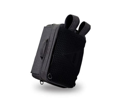 תיק מזוודה עסקי מודולרי פטנט עולמי רשום הכולל יציאת USB מתלבש על מזוודה MINILUX FUGU