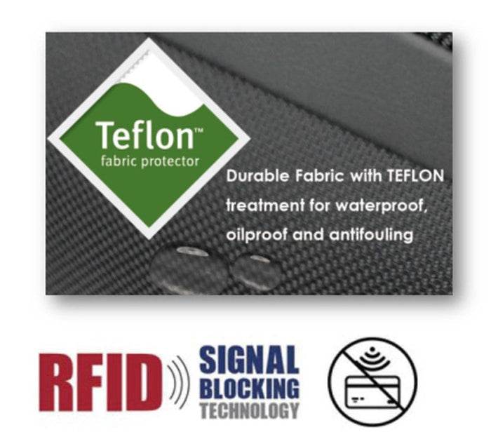 טרולי יוקרתי קטן 14.5" UNDERSEAT מתחת למושב המטוס הכולל USB מבית VERAGE דגם VISIONARY III