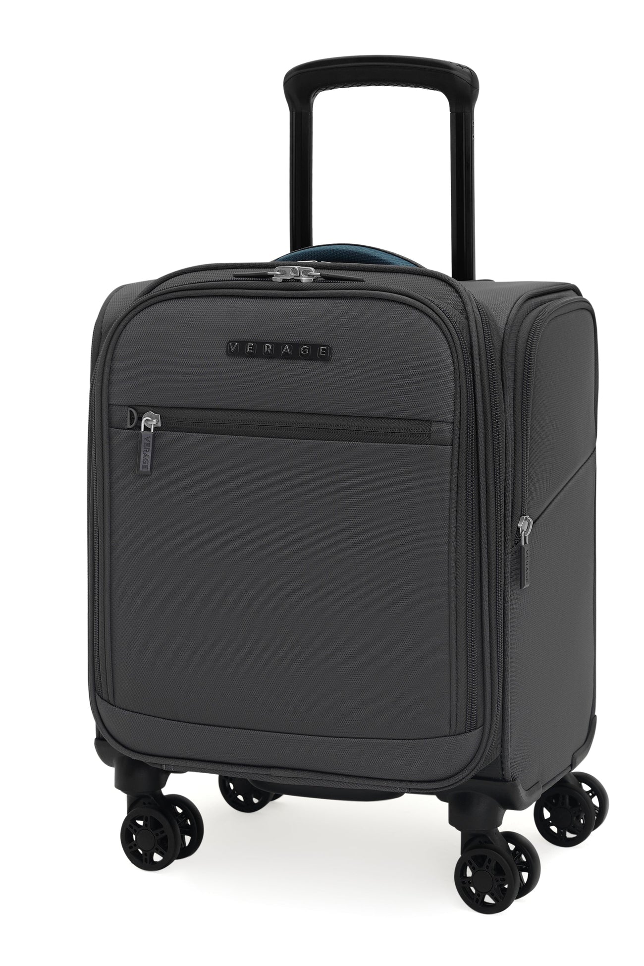 טרולי יוקרתי קטן 14.5" UNDERSEAT מתחת למושב המטוס הכולל USB מבית VERAGE דגם VISIONARY III